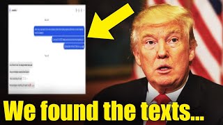 LEAKED TEXTS Expose Trump Campaign BOMBSHELL!