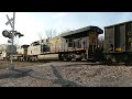 csx M652 leaving Kingsport TN. 03/24/2023