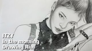 ﹝리아 그리기﹞있지 - 마.피.아(In the morning) 리아 그려봤다! | ITZY - In the morning Drawing Ria !⋆˚.•✩‧₊⋆