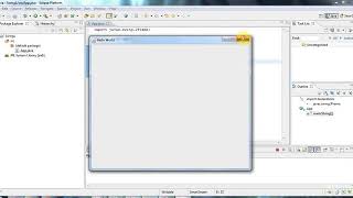Java Swing (GUI) Programming: From Beginner to Expert : Creating a Basic Swing Application
