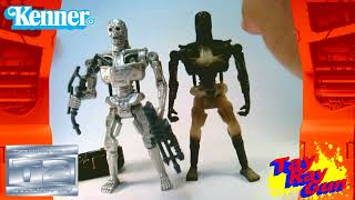 Retro Thursday- Kenner: Terminator 2- Endoglow Terminator Vintage toy opening! Toy taken off card!!!
