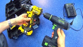 🔧 Аккумуляторная дрель-шуруповерт dewalt DCD 791 D2 обзор и сравнение с festool