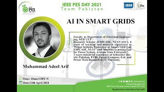 Webinar: Artificial Intelligence for Smart Grids - UET Taxila - UET Lahore