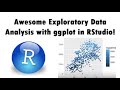 Exploratory Data Analysis in RStudio with ggplot