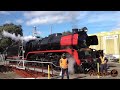 r761 first tour after repaint in 1985 vr black u0026 red steamrail victoria s eureka express