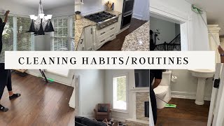 CLEANING HABITS & ROUTINES| TIPS FOR A CLEAN AND TIDY HOME| CLEANING MOTIVATION/CLEAN WITH ME