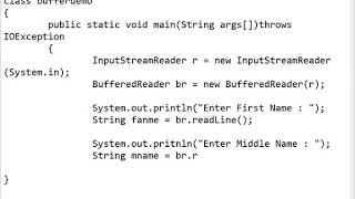 [2020]-Programming in JAVA - BufferedReader class Practice