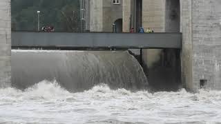 Hochwasser Engelhartszell   KW Jochenstein 4  August 2020