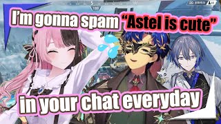 Astel and Hinano's relationship is YABAI and CANCELLABLE?【Holostars EngSub】