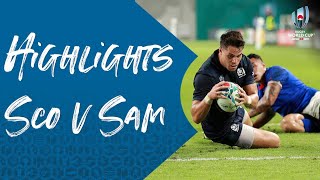 HIGHLIGHTS: Scotland 34-0 Samoa - Rugby World Cup 2019