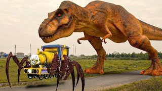 New Hollywood Movie (2025) Dinosaur Attack | T-rex Vs Anaconda | Jurassic Park| Dinosaur