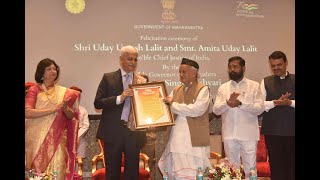 05.11.2022: Governor felicitates  CJI Justice Uday Umesh Lalit