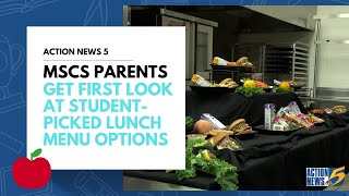 MSCS parents get first look at student-picked menu