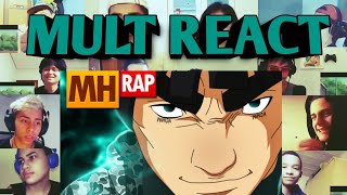 MULT REACT | Tipo Maito Gai (Naruto) | Style trap | Prod. Sidney Scaccio | MHRAP