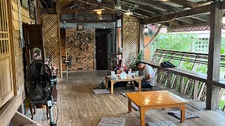 ร้านบ้านแวคาเฟ่ จากบ้านสวน แปลงมาเป็นร้านอาหาร บรรยากาศร่มรื่น อย่างกับรีสอร์ท อาหารก็แนวย้อนยุค