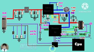 mt6371p charging ic explain |all android charging solution |mtk charging Circuit