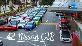 Singapore 42 Nissan GTR Gathers - CNY 2018