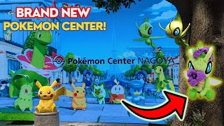 NEWEST Pokemon Center in Japan has Celebi exclusives! (Reopened Nagoya Pokemon Center)