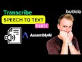 Assembly AI Speech to Text API (Part 1) - Extract Speakers and Transcription