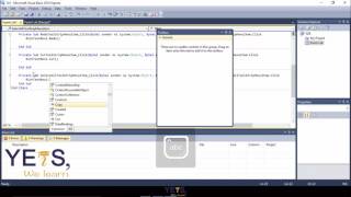 How to create drop-down menu using Visual Basic