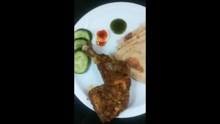 Steam Roast Chicken Leg Piece - Perfect Dinner Platter -Lubna's Kitchen Diary - #shorts