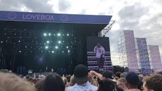 Brockhampton performing new song from ginger: 2019 lovebox performance doms verse