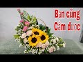 Cách cắm lẵng Hoa ngày 8/3 mẫu đẹp dễ cắm .