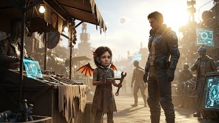 Little Dragon Girl Tries to Sell Her Deceased Fathers Tool for 10 Credits and Then the Human Appear