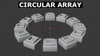 Make Circular Arrays | Blender Tutorial - Beginners