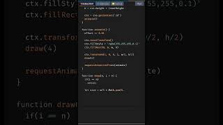 Create Rectangle Animation with HTML Canvas | HTML5 Canvas Tutorial #shorts #coding #JavaScript