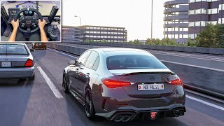 Mercedes C63s AMG 2022 - Assetto Corsa | Moza R5