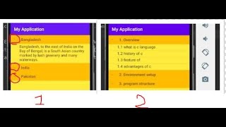 Java code_036- Expandable listview in android Tutorial