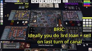 Brass Birmingham guide - game 8 - How to master BRIC