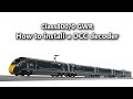 Class800/0 GWR How to install a DCC decoder