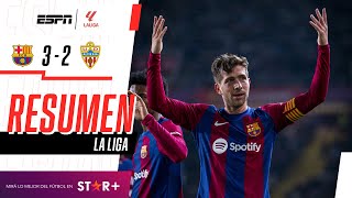 ¡TRIUNFAZO CULÉ Y PARTIDAZO TOTAL CON DOBLETE DE SERGI ROBERTO! | Barcelona 3-2 Almería | RESUMEN
