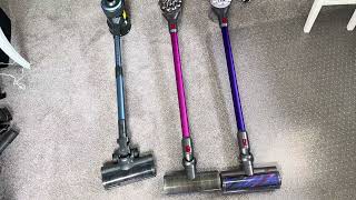 HONITURE Cordless Vacuum Cleaner vs Dyson V7 vs Dyson V8 Animal Cordless Stick Vacuum Cleaner