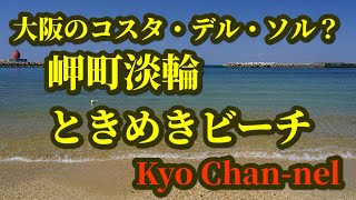 大阪にこんな綺麗な海が！？淡輪海水浴場ときめきビーチに行ってきた