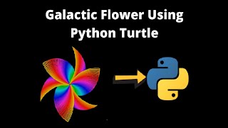 Creating a Galactic Flower with Python Turtle: Coding Status Update