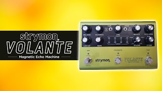 Strymon Volante: Guitar Delay Pedal Sound Test | Is this the Best Echo Delay Ever?