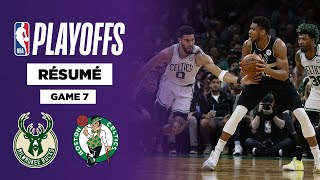🏀 Résumé VF - NBA Playoffs : Milwaukee Bucks @ Boston Celtics - Game 7
