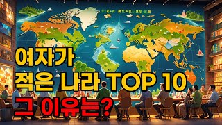 세계에서 여자가 가장 적은 나라 TOP 10