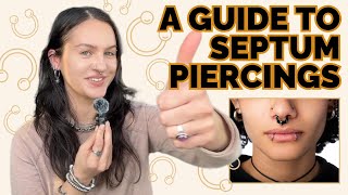 What to Know Before Getting a Septum Piercing: Pain Level, Aftercare, Jewelry Options & More