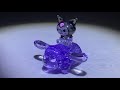 3d crystal puzzle sanrio kuromi ハナヤマ クリスタルギャラリー クロミ interesting japan