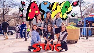 [K-POP IN PUBLIC] [ONE TAKE] 스테이씨 (STAYC) - ASAP dance cover by Dark Side | RUSSIA