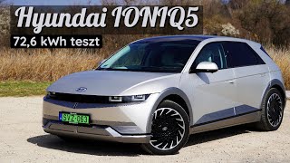 Hyundai IONIQ5 72,6 kWh 305 LE teszt | Az innováció szépsége