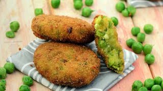 ഗ്രീൻ പീസ്‌ കട്ലറ്റ് //Green Peas Cutlet