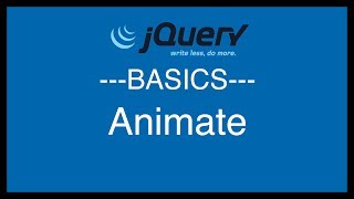 jQuery Basics Tutorial 9 - Animate