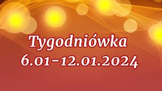 Tarot 😃Tygodniówka😃 6.01-12.01.2025😃 Wszystkie znaki zodiaku😃