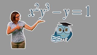 Как найти производную функции y(x), если x^2*y^3 - y = 1?