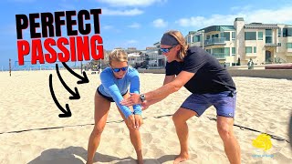 AVP Coach Teaches Athletes the Secrets to a GREAT Volleyball Pass